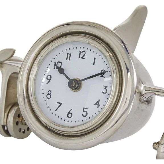 Airplane Table Clock Silent Desktop Clock