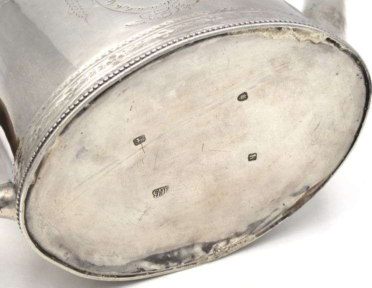 18th Century Hester Bateman sterling silver teapot