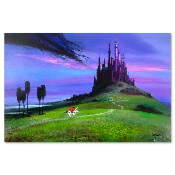 Aurora's Rescue by Peter Ellenshaw