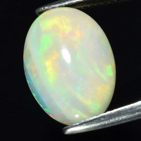 Smoldering fire! 4.53ct untreated Ethiopian Opal