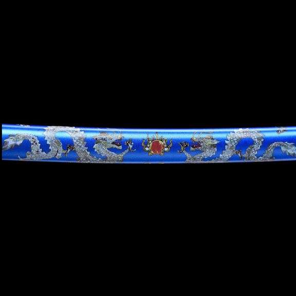 Authentic Blue Samurai Katana Sword