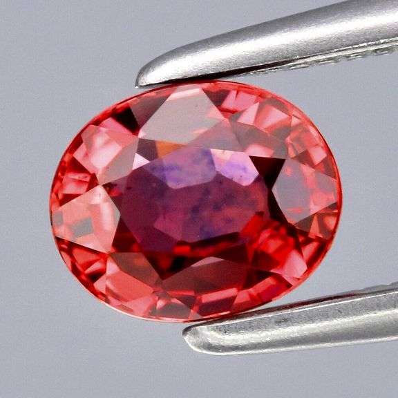Don't miss out on this .65ct brilliant cherry pink Sapphire!!!