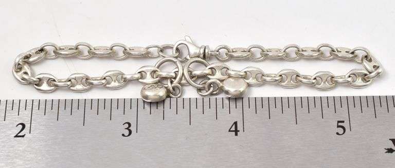 Chain Link Bracelet in Sterling Silver