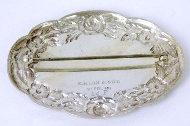Vintage S. Kirk & Son Sterling Silver Brooch