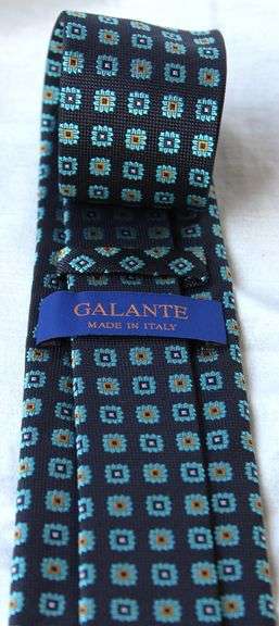 Fine Quality Italian Hand Made Silk Tie By Galante