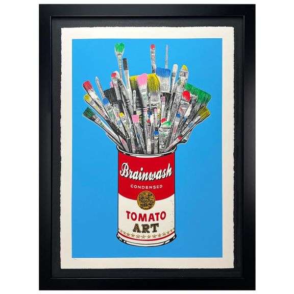 Tomato Pop by Mr Brainwash