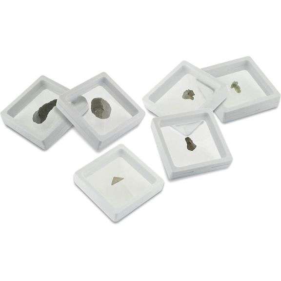 6-Piece Real Meteorite & Tektite Collection
