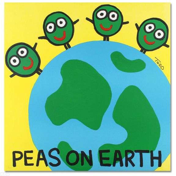 Peas on Earth by Todd Goldman