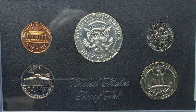 2 Each US Proof Sets 1968-1972