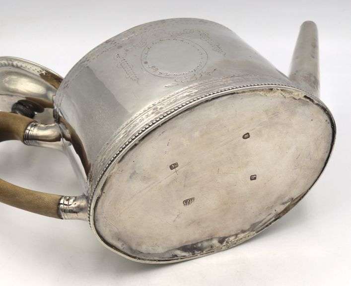 18th Century Hester Bateman sterling silver teapot