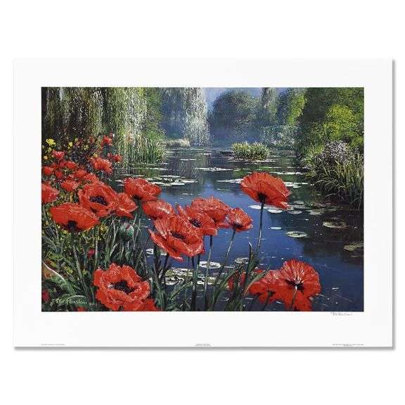 Springtime - Red Poppies by Peter Ellenshaw