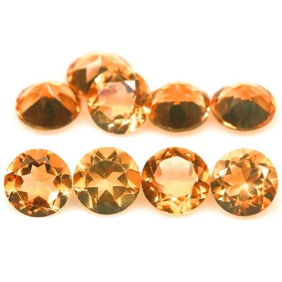 Ravishing 10.71ct top golden eye clean Citrine set