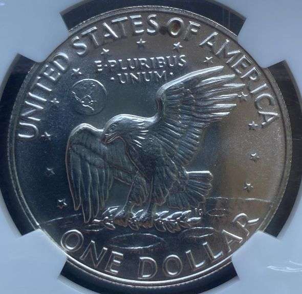 1973 S Ike Silver Dollar NGC MS67