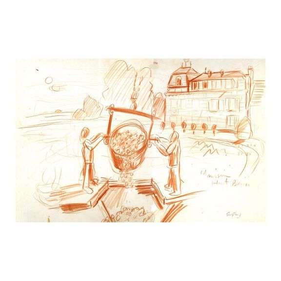 Harvest at La Mission Haut-Brion by Wayne Ensrud