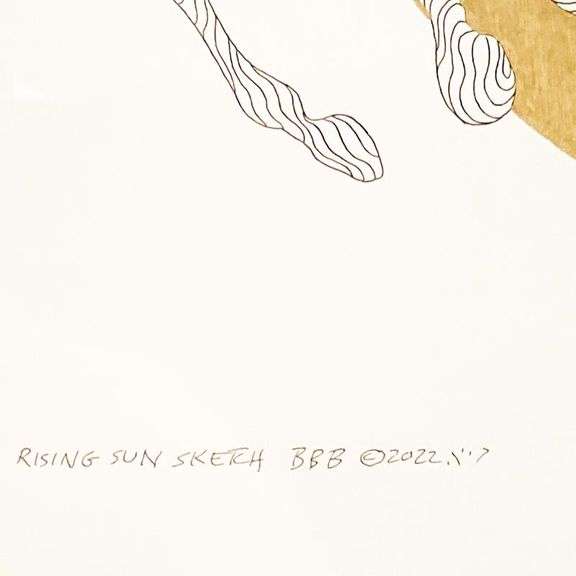 Rising Sun Sketch BBB by Guillaume Azoulay