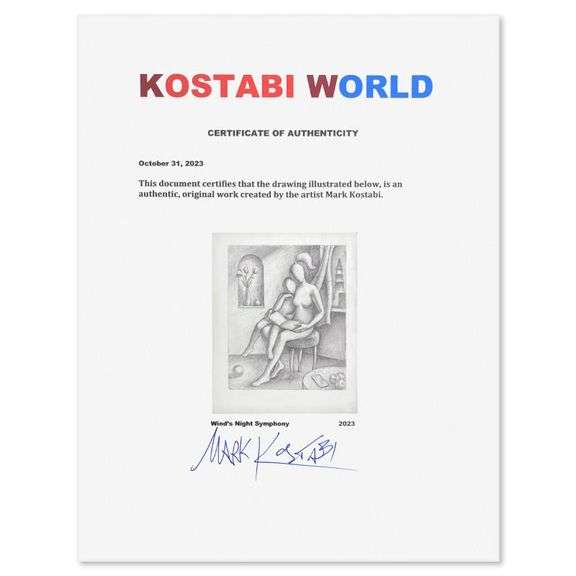 Wind's Night Symphony by Mark Kostabi