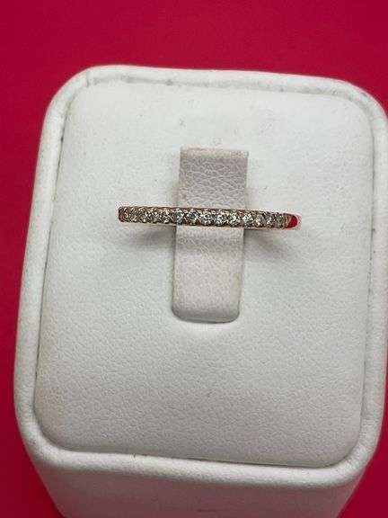 BRAND NEW 14K ROSE GOLD DIAMOND BAND