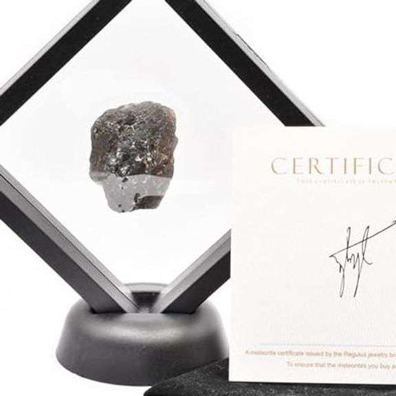 Authentic Agni Manitite Tektite Stone from Arizona Meteorite