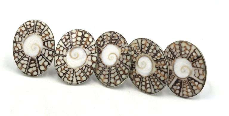 Group lot of 5 Vintage 925 sterling silver rings