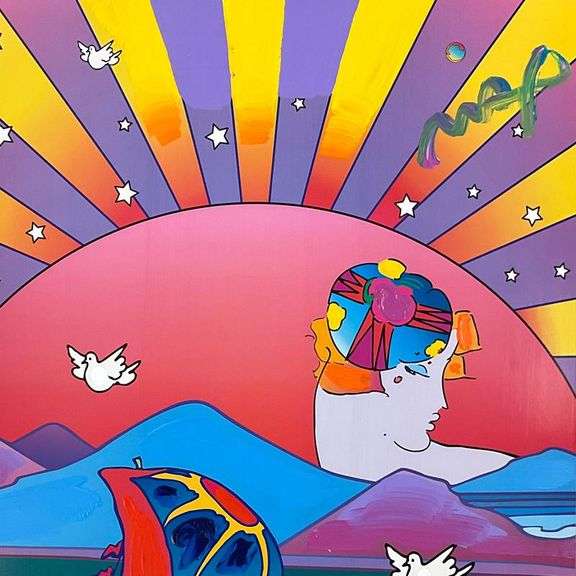 A New Beginning by Peter Max