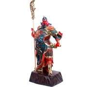 Hand-Painted Feng Shui Statue God of Wealth and Fortune