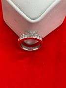 BRAND NEW CERTIFIED 14K WHITE GOLD DIAMOND BAND. 1.00 CARAT