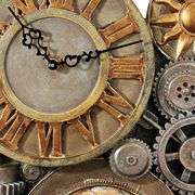 Steampunk Gears of Time Clock by Alberto Batani