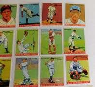 Lot of 20 Goudey Gum Baseball Greats Reprints