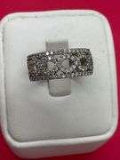 CERTIFIED BRAND NEW LADIES 14K WHITE GOLD DIAMOND BAND. 1.50 CARATS
