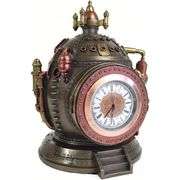 Steampunk Time Machine Clock Secret Vault
