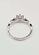 Dazzling White VVs1 E-F Lab Simulated Diamond Ring