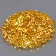 SUPERB!!! VS to eye clean 3.75ct canary yellow Sapphire set