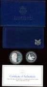 1993 Bill of Rights 2-Piece Proof Commemorative Set w/Box & CoA