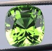 Sapat Gali 3.23ct apple green untreated Peridot