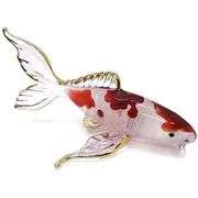 Handcrafted Blown Glass Koi Fish Japanese Carp