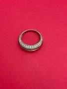 BRAND NEW CERTIFIED 14K WHITE GOLD BAND. 1.00 CARAT