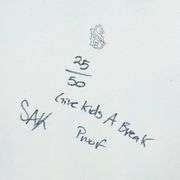 Dollar Sign by Steve Kaufman