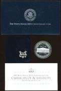 2 Different Proof Commemorative Silver Dollars w/Box & CoA: 1991 & 1992