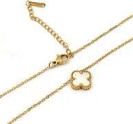 Gold plated motif pendant on chain