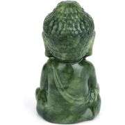 Carved Natural Quartz Crystal Buddha