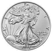 2024 American Silver Eagle $1 in Official US Mint Box