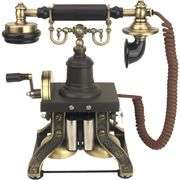 Eiffel Tower 1892 Rotary Corded Retro Phone