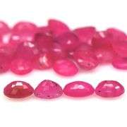 Vivid 12.08ct reddish pink Ruby set from Madagascar