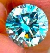 Dazzling 6.5 Ct VVs1 Deep Emerald Green Moissanite Solitaire