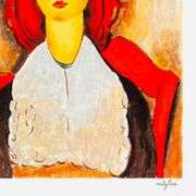 Busto Di Regazza Seduta by Amedeo Modigliani
