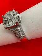 CERTIFIED BRAND NEW 14K WHITE GOLD DIAMOND RING