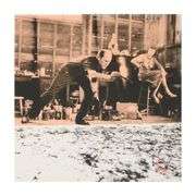 Jackson Pollock at Work by Ringo Daniel Funes