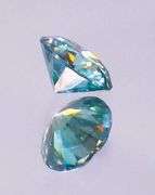 Dazzling 4.16 Ct Lab Simulated. Ice Blue VVs1  Diamond Solitaire