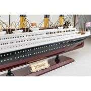 Wooden RMS Titanic Model Cruise Ship Liner 1/450 Scale Replica
