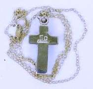 Navajo Sterling Opal Cross & Chain